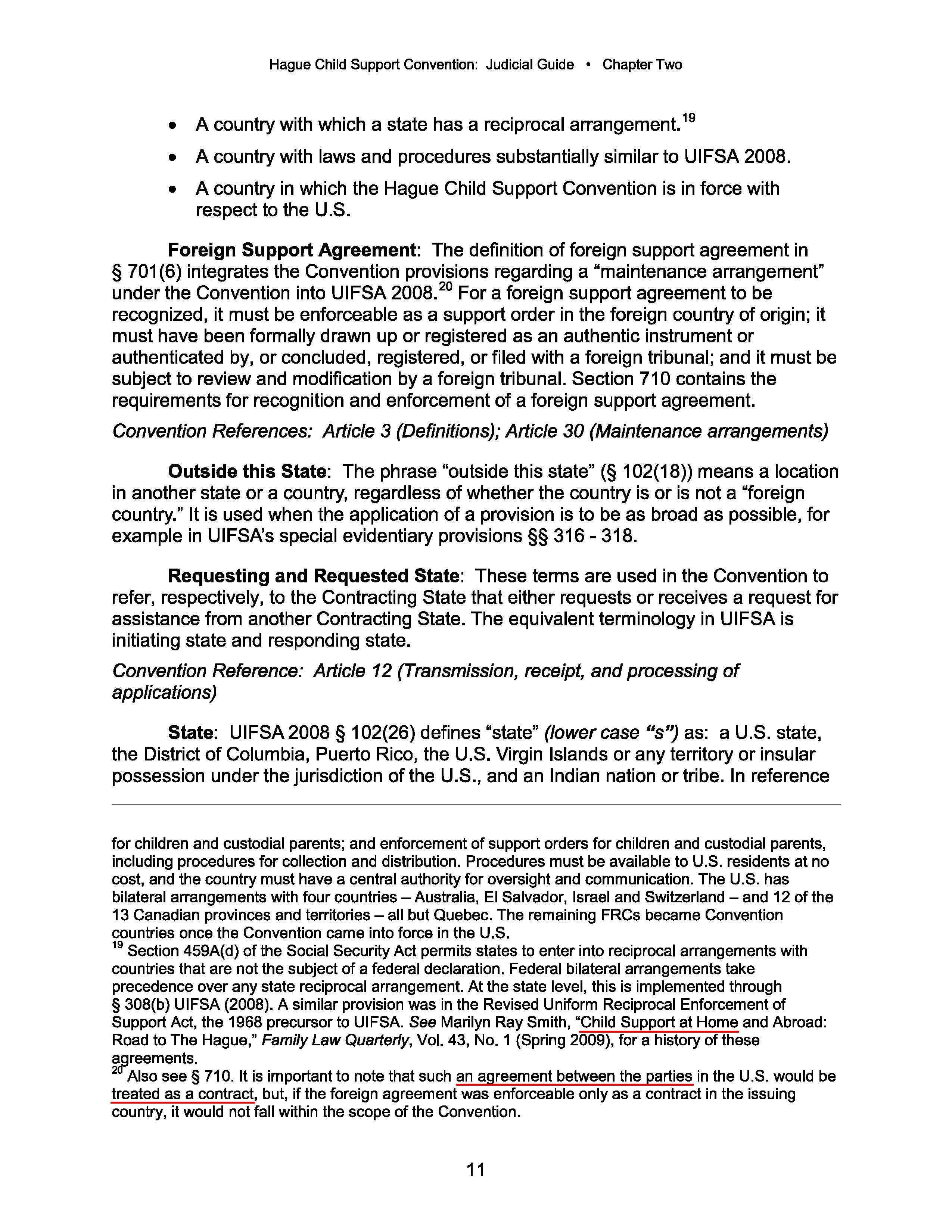 Child Support at Home and Abroad an agreement between the parties trated as a contract.jpg